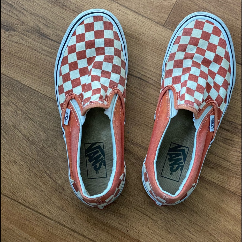Vans Checkerboard Slip Ons